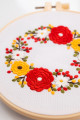  Набор для вышивания Ø160 мм «Осенние цветы»: Фото - ORNER 