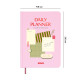  Планер-щоденник «Daily planner» рожевий: Фото - ORNER 