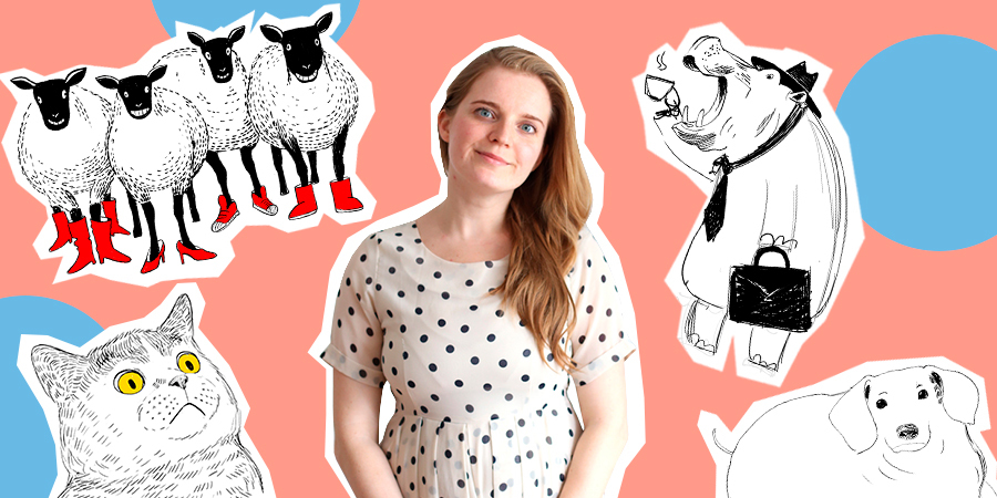 Инна Рудая: о вдохновении, любимых животных и том, как появляются иллюстрации ORNER: Фото Инна Рудая: о вдохновении, любимых животных и том, как появляются иллюстрации ORNER: Фото - ORNER